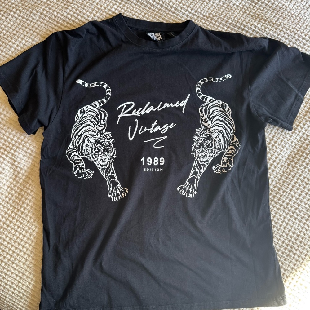 Asos Reclaimed Vintage Black Tshirt